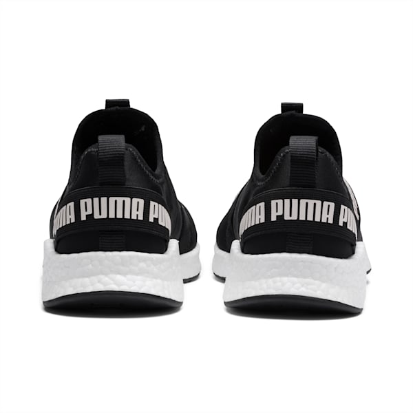 NRGY Star Men's Slip-On Running Shoes, Puma Black-Pearl-Puma White, extralarge