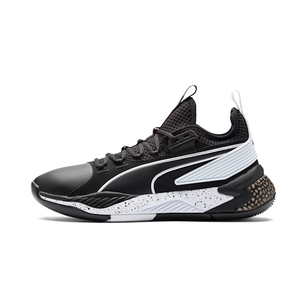 Uproar Core Basketball Shoes, Puma Black