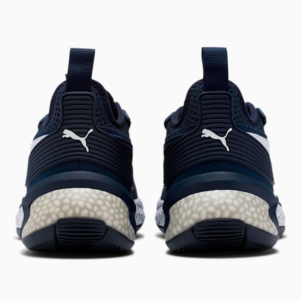 Uproar Core Basketball Shoes, Peacoat-Puma White, extralarge