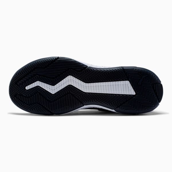 Uproar Core Basketball Shoes, Peacoat-Puma White, extralarge