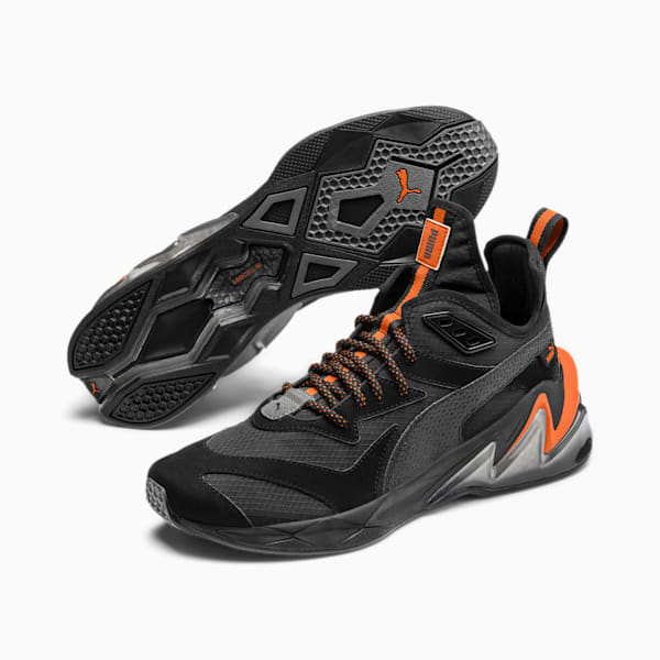 LQDCELL Origin Terrain Men's Training Shoes, Puma Black-Jaffa Orange, extralarge