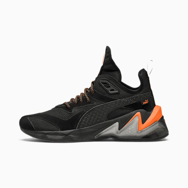 LQDCELL Origin Terrain Men's Training Shoes, Puma Black-Jaffa Orange, extralarge