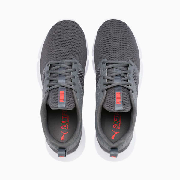 INTERFLEX Modern Men's Sneakers, CASTLEROCK-Black-Nrgy Red, extralarge