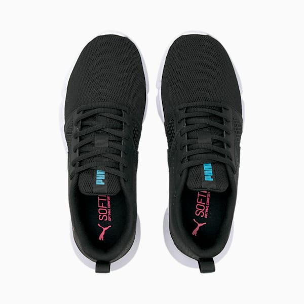INTERFLEX Modern Unisex Sneakers, Puma Black-Ignite Pink, extralarge-IND