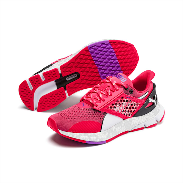 HYBRID Astro Women's Running Shoes, Nrgy Rose-Puma Black, extralarge