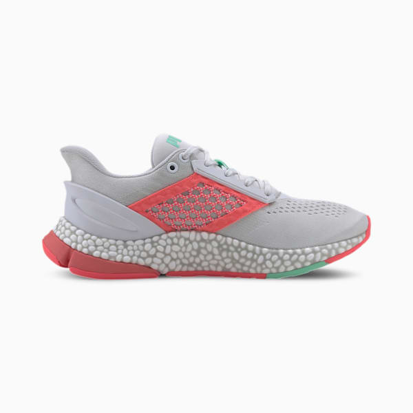 HYBRID Astro Women's Running Shoes, Puma White-Ignite Pink-Green Glimmer, extralarge