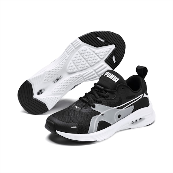 HYBRID Fuego Running Shoes JR, Puma Black-Puma White, extralarge