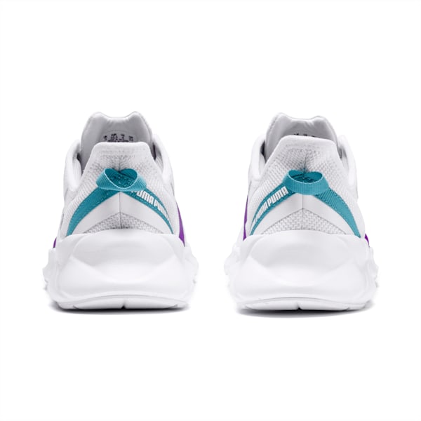 Weave XT Training Shoes JR, Puma White-Milky Blue-Royal Lilac, extralarge