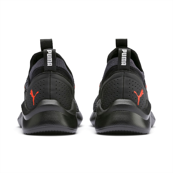 Emergence Little Kids' Shoes, Puma Black-Cherry Tomato, extralarge