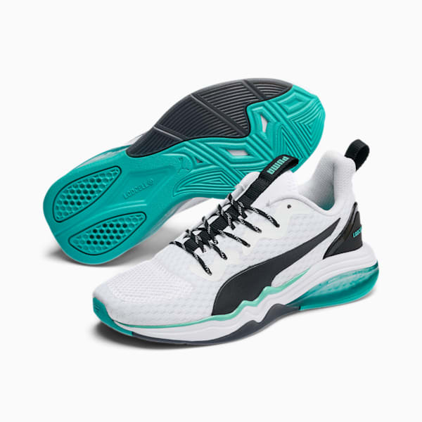 LQDCELL Tension Training Shoes JR, Puma White-Puma Black, extralarge