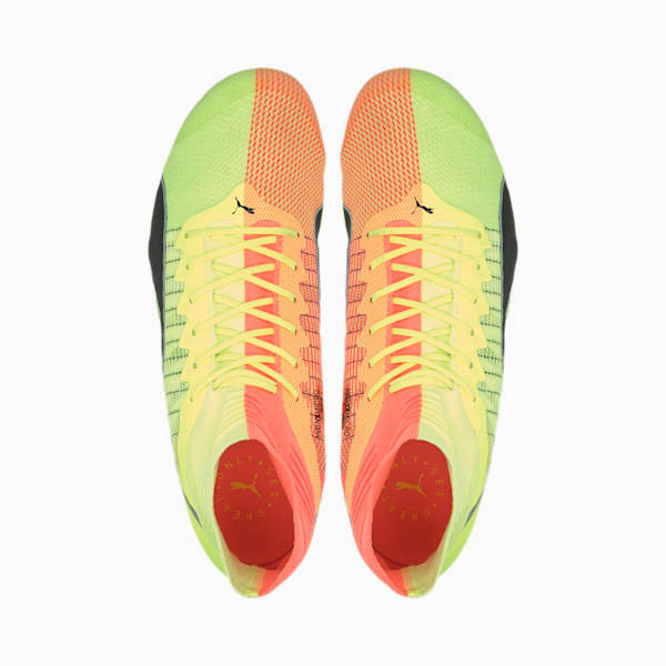 ユニセックス エヴォスピード TOKYO ブラッシュ ミッド 陸上用 スパイク, Fizzy Yellow-Puma Black-Nrgy Peach