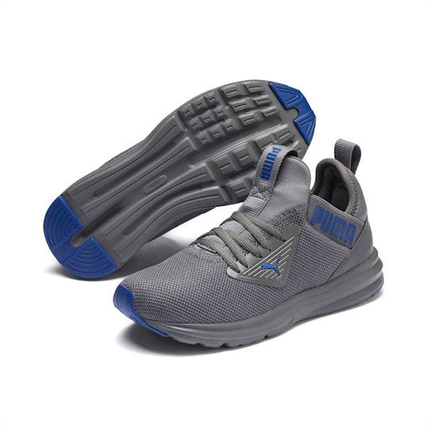 Enzo Beta SoftFoam Youth Trainers, CASTLEROCK-Galaxy Blue, extralarge-IND