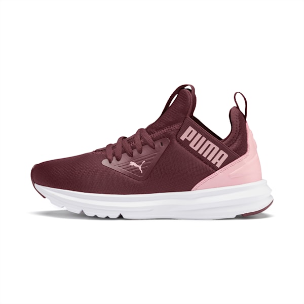 Enzo Beta Shine Sneakers JR, Vineyard Wine-Bridal Rose, extralarge