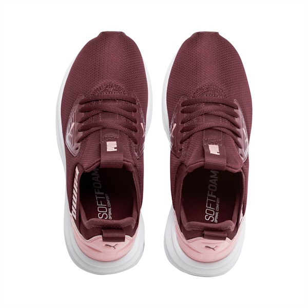 Enzo Beta Shine Sneakers JR, Vineyard Wine-Bridal Rose, extralarge