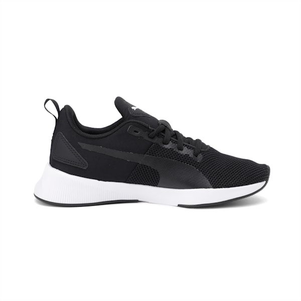 Flyer Runner Youth Shoes, Puma Black-Puma White, extralarge-IND