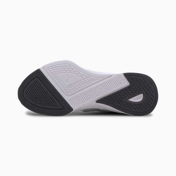 Flyer Runner Boys' Training Shoes JR, High Rise-Puma White-Firecracker, extralarge