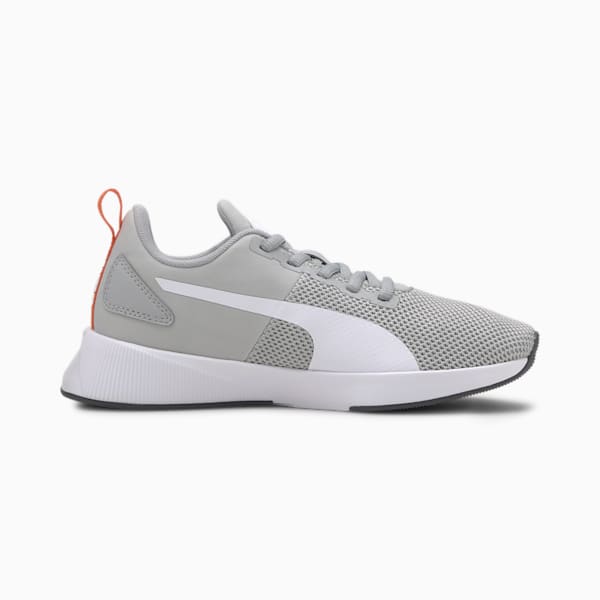Flyer Runner Boys' Training Shoes JR, High Rise-Puma White-Firecracker, extralarge