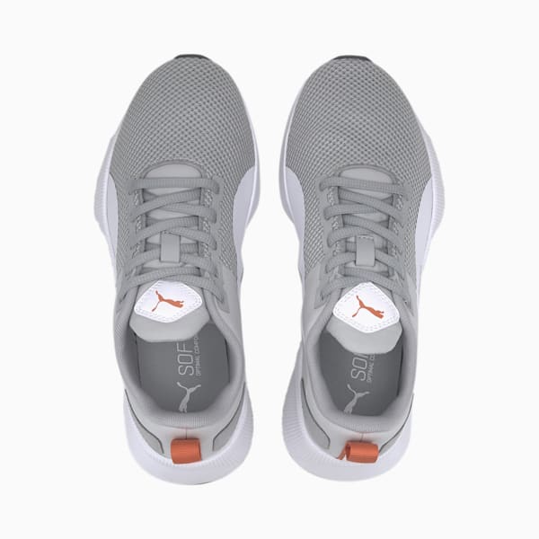 Tenis Flyer Runner para Adolescente, High Rise-Puma White-Firecracker, extralarge