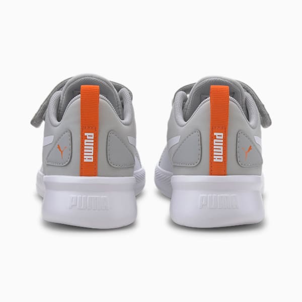 Tenis Flyer Runner V Infantiles, High Rise-Puma White-Firecracker, extralarge