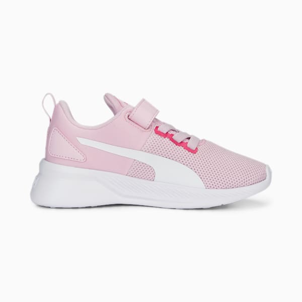 キッズ フライヤー ランナー V PS スニーカー 17-21cm, Pearl Pink-PUMA White, extralarge-JPN