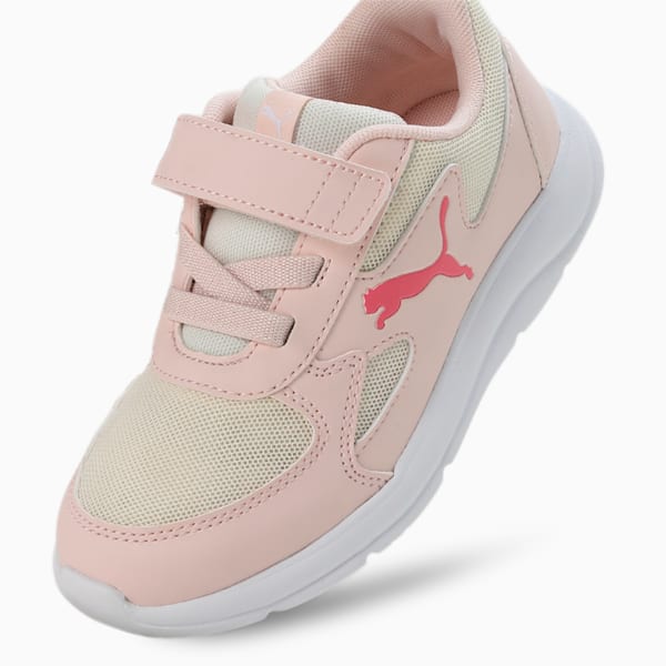 PUMA Fun Racer Kid's Shoes, Pristine-Sunset Pink, extralarge-IND