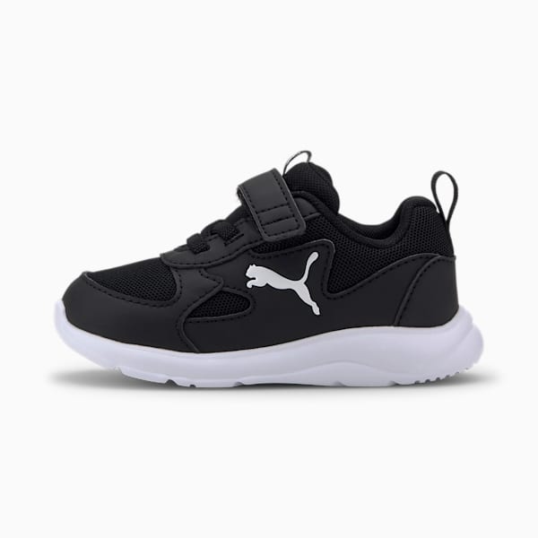 Fun Racer Toddler Shoes, Puma Black-Puma White