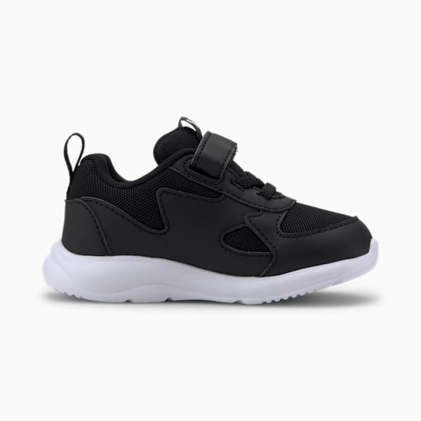 Fun Racer Toddler Shoes, Puma Black-Puma White