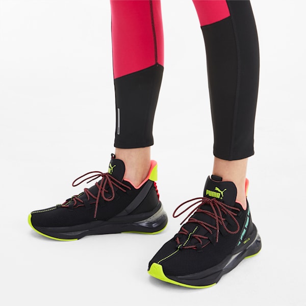 LQDCELL Shatter XT Trail Women’s Training Shoes, Puma Black-Yellow Alert, extralarge