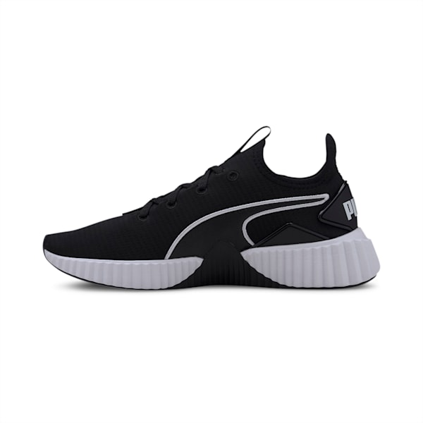 Defy New Core Women's Training Shoes, Puma Black-Puma White, extralarge