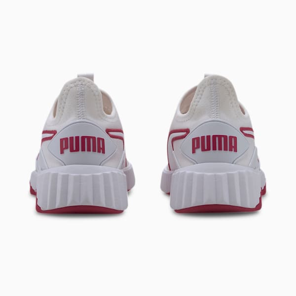Defy New Core Women's Training Shoes, Puma White-BRIGHT ROSE, extralarge-IND