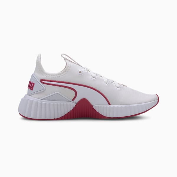 Defy New Core Women's Training Shoes, Puma White-BRIGHT ROSE, extralarge-IND