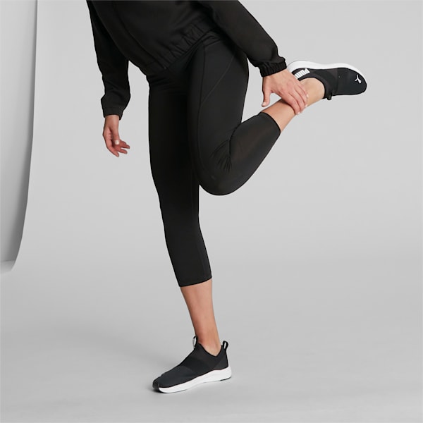 Prowl Slip On Women's Training Shoes, Puma Black-Puma White, extralarge