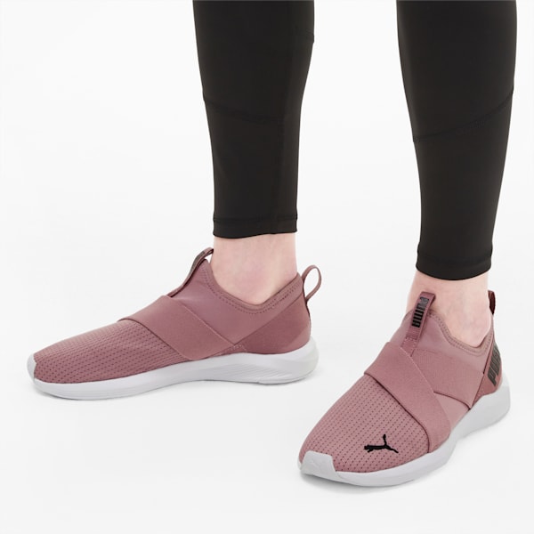 Prowl Slip On Women's Training Shoes, Foxglove-Puma White, extralarge