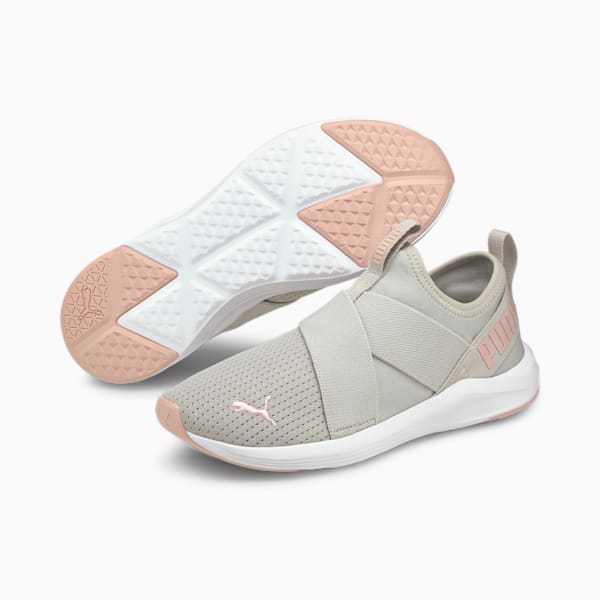 Prowl Slip On Women's Training Shoes, Gray Violet-Lotus, extralarge
