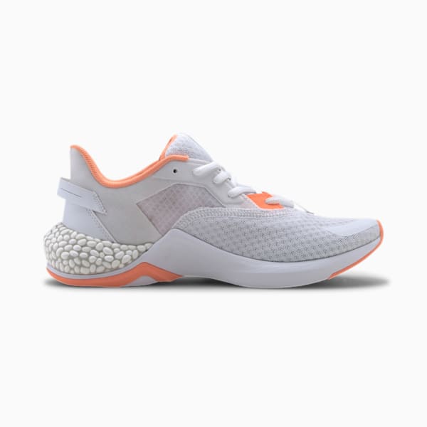 HYBRID NX Ozone Women's Running Shoes, Puma White-Fizzy Orange, extralarge