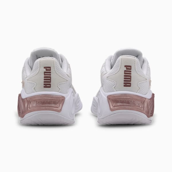 CELL Magma Women's Running Shoes, Puma White-Rose Gold, extralarge-IND