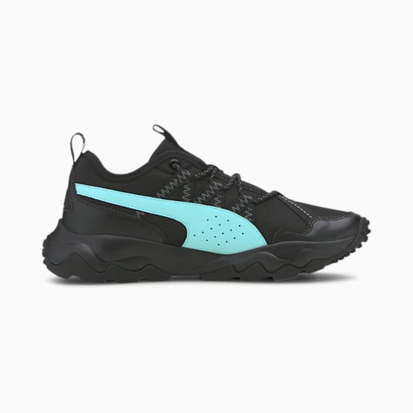 Ember Trail Women’s Running Shoes, Puma Black-ARUBA BLUE, extralarge