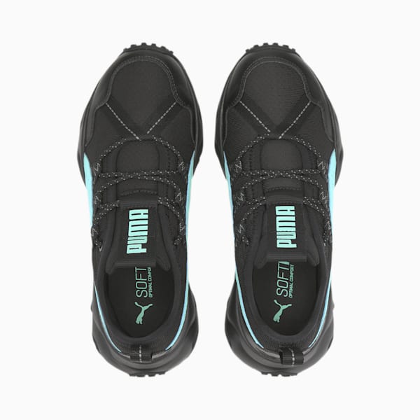 Ember Trail Women’s Running Shoes, Puma Black-ARUBA BLUE, extralarge