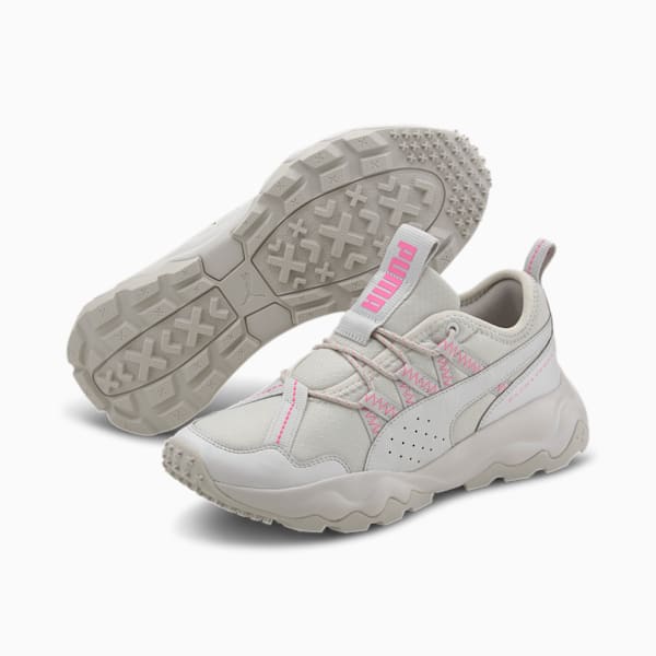 Ember Trail Women’s Running Shoes, Gray Violet-Luminous Pink, extralarge