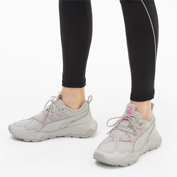 Ember Trail Women’s Running Shoes, Gray Violet-Luminous Pink, extralarge