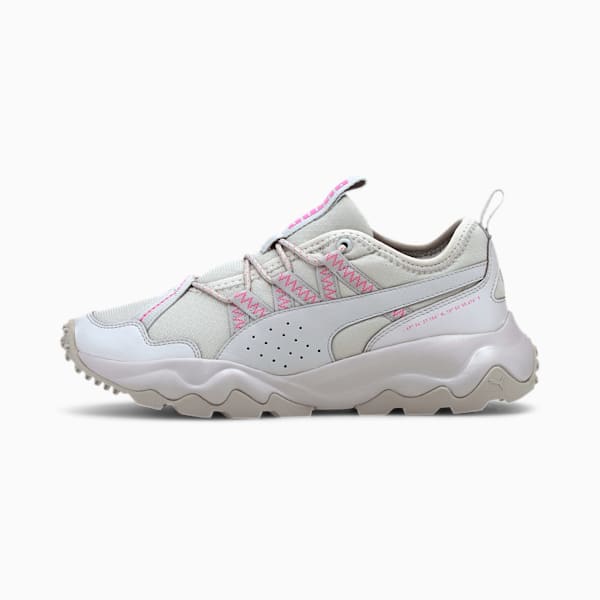 Ember Trail Women’s Running Shoes, Gray Violet-Luminous Pink, extralarge