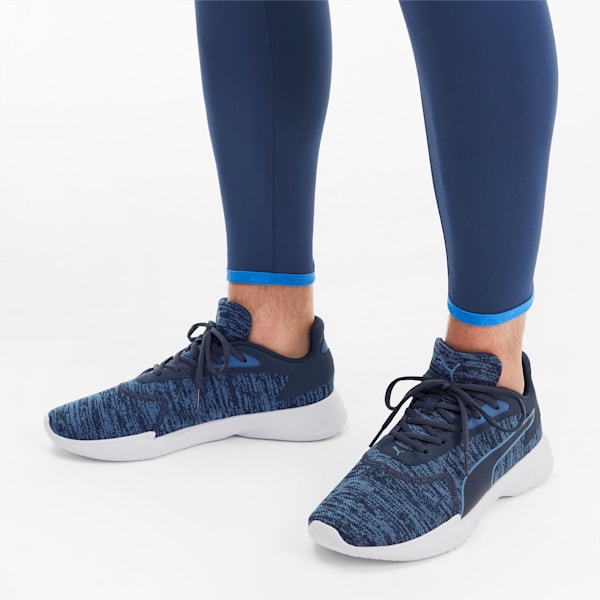 Jaro Knit Men's Running Shoes, Dark Denim-Palace Blue, extralarge-IND