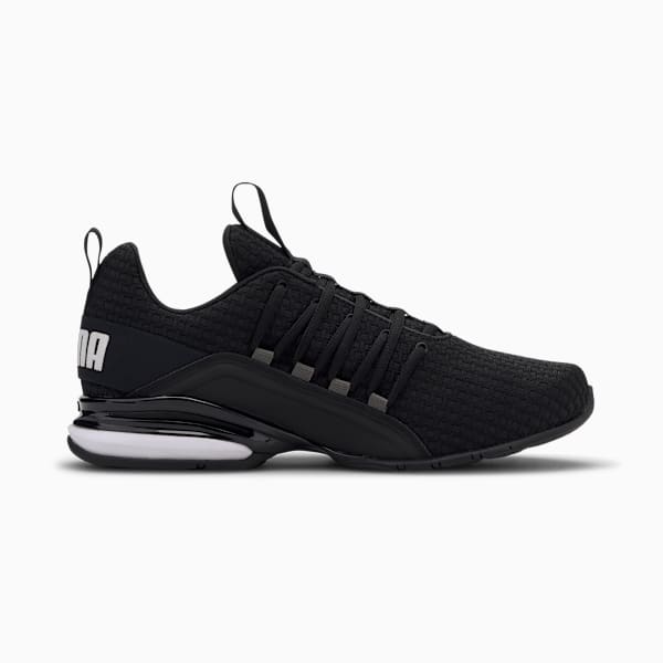 Axelion Block Men's Running Shoes, Puma Black-Puma White, extralarge
