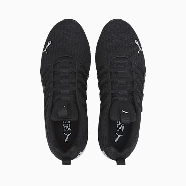 Axelion Block Men's Running Shoes, Puma Black-Puma White, extralarge