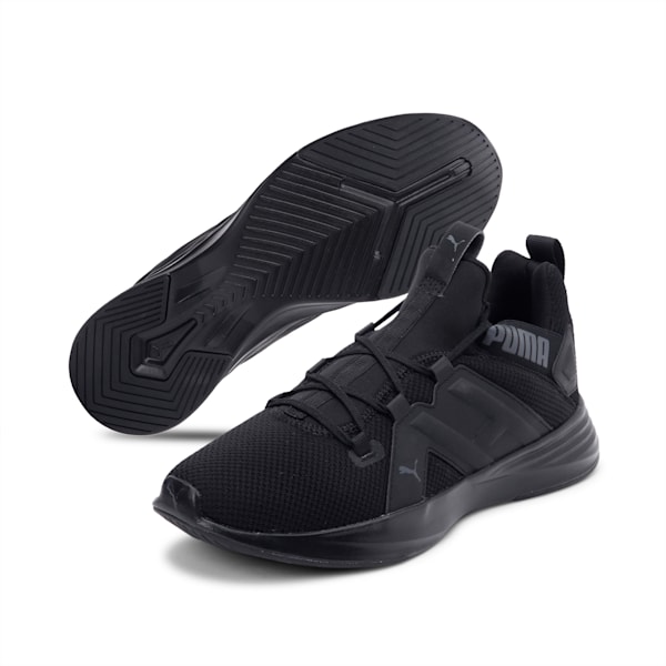 Contempt Demi SoftFoam+ Men's Running Shoes, Puma Black-Asphalt, extralarge-IND