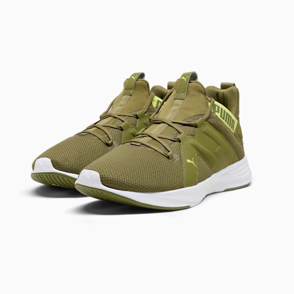 Contempt Demi Men's Training Shoes, Olive Green-Lime Sheen, extralarge