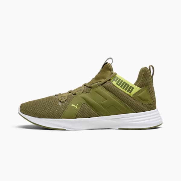 Contempt Demi Men's Training Shoes, Olive Green-Lime Sheen, extralarge