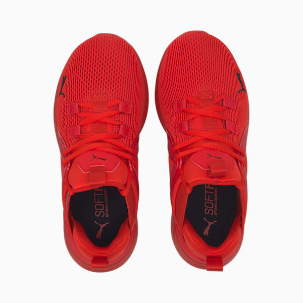 キッズ エンゾ2 ウィーブJR スニーカー 22-25cm, High Risk Red, extralarge-JPN