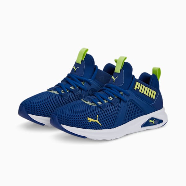 Enzo 2 Weave Kid's Shoes, Blazing Blue-Puma White, extralarge-IND