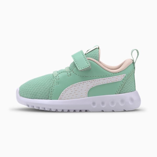 Carson 2 Shineline Toddler Shoes, Mist Green-Rosewater, extralarge